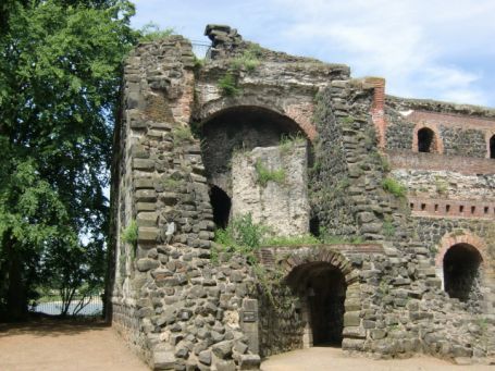 Kaiserswerth : Ruine der Kaiserpfalz